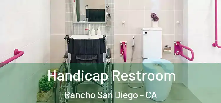 Handicap Restroom Rancho San Diego - CA