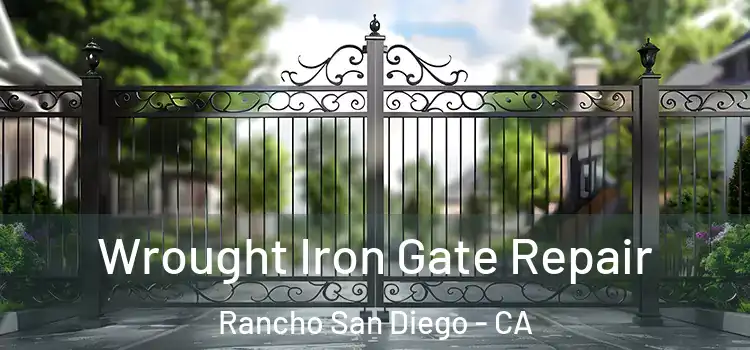  Wrought Iron Gate Repair Rancho San Diego - CA